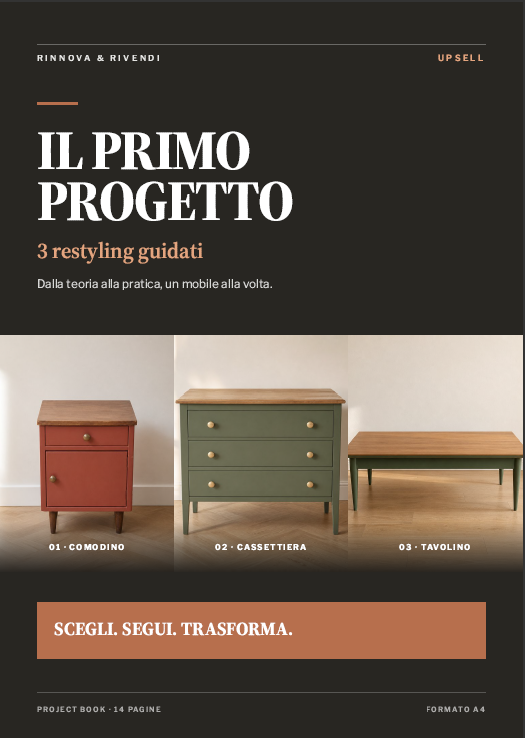Il primo progetto | 3 restyling guidati